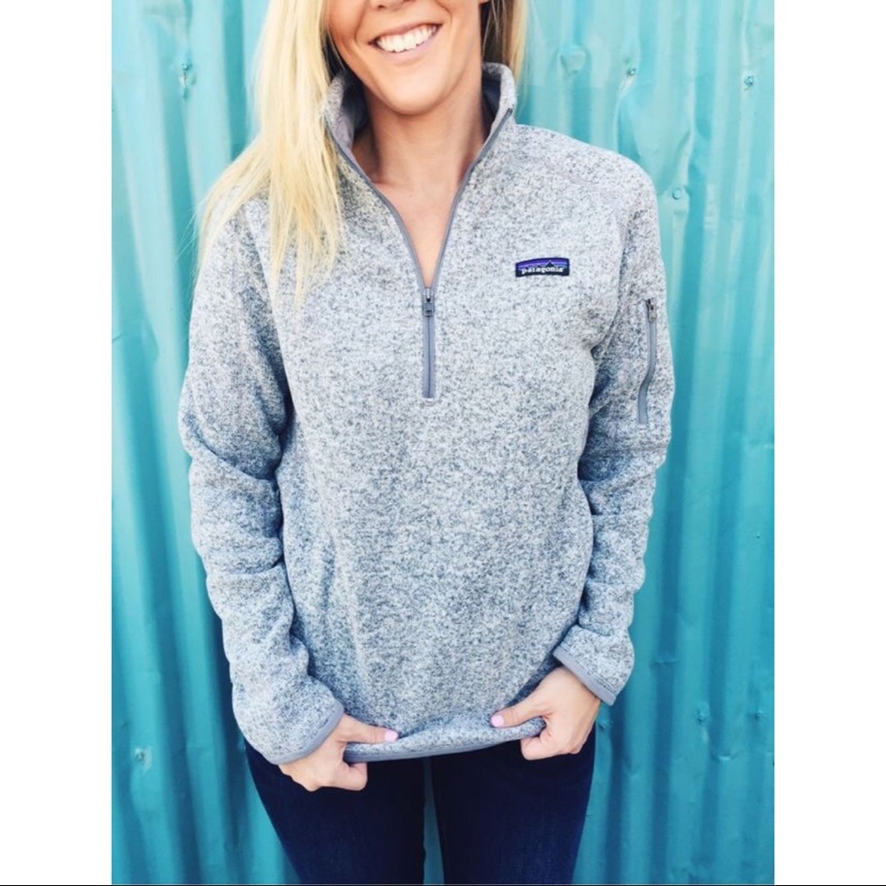 Grey Patagonia Better Sweater Pullover
